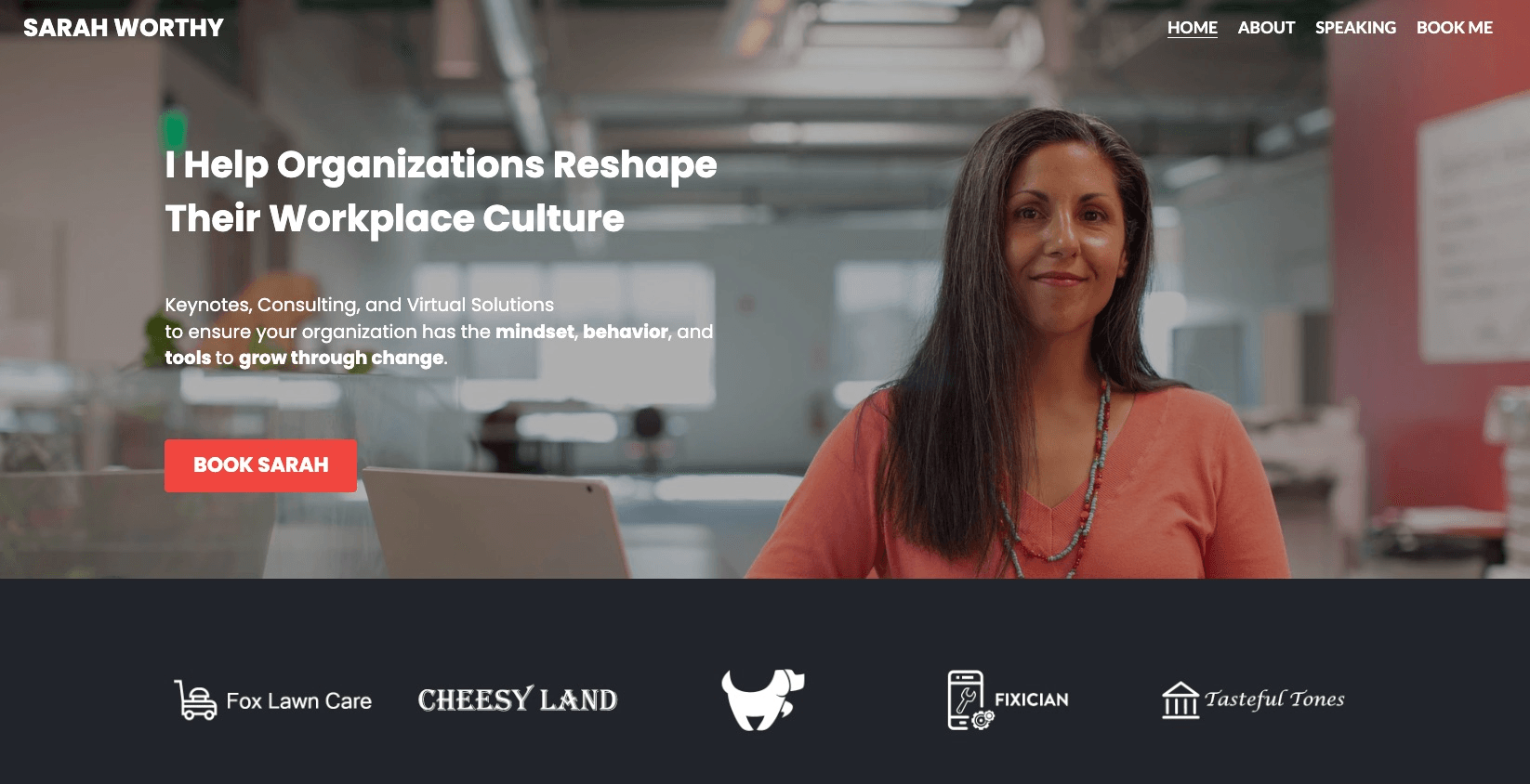 null Sarah Worthy Template: Service Business Idea